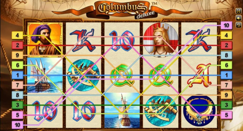 รีวิวเกมสล็อต Columbus Deluxe Slot