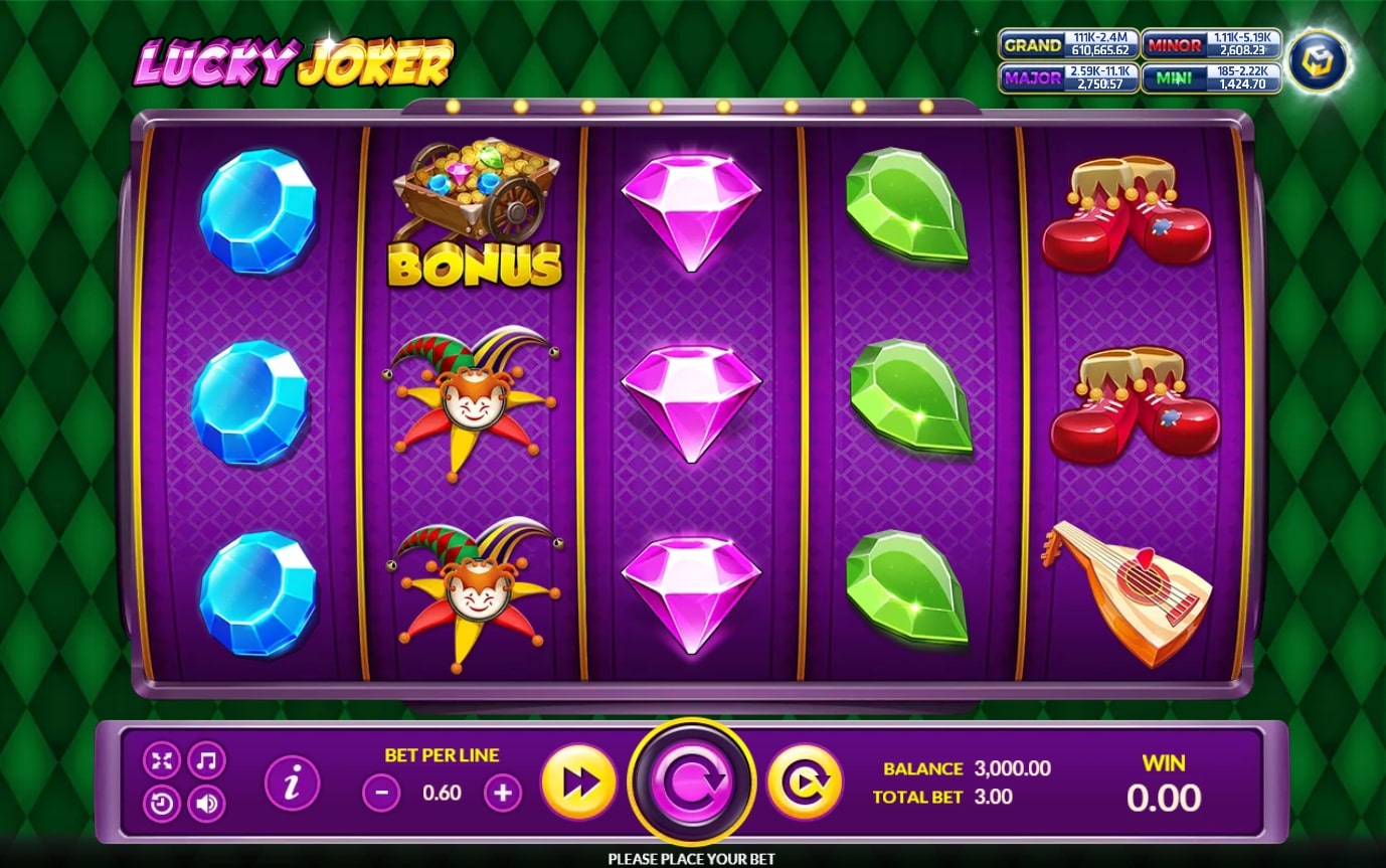 SLOTXO AUTOสัญลักษณ์ของเกม Lucky Joker Slot Games
