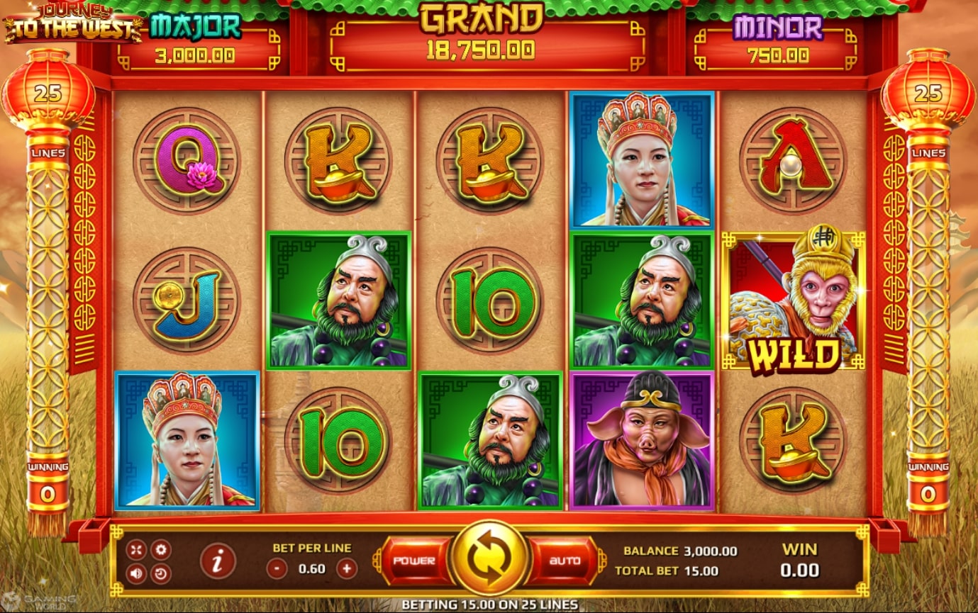 SLOTXO เว็บตรง สัญลักษณ์ของเกม Journey To The West Slot Games