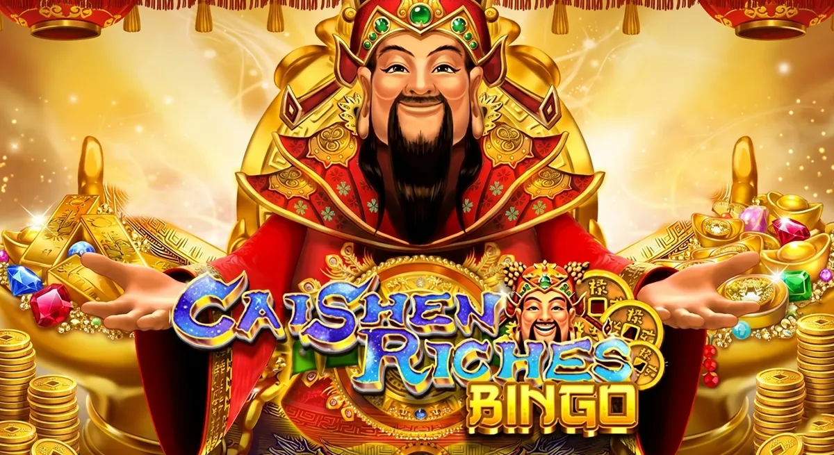 หน้ารีวิว Caishen Riches Bingo บรรยากาศมงคลและความมั่งคั่ง