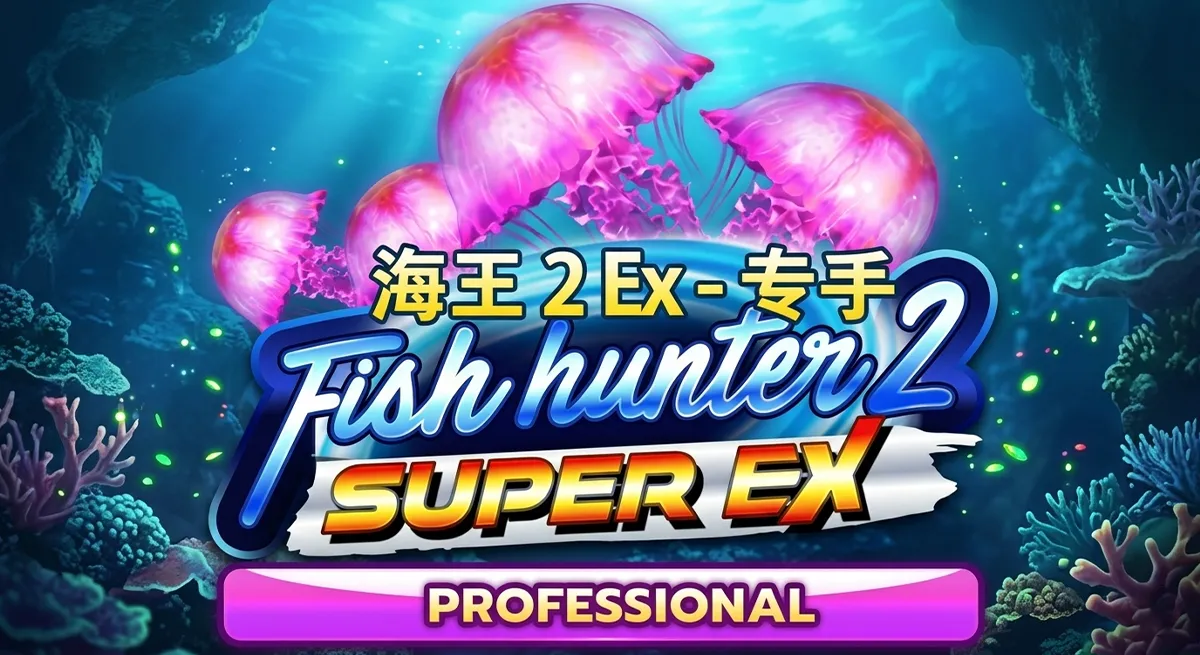 หน้ารีวิว Fish Hunter 2EX Pro บรรยากาศทะเลและสีสันสดใส