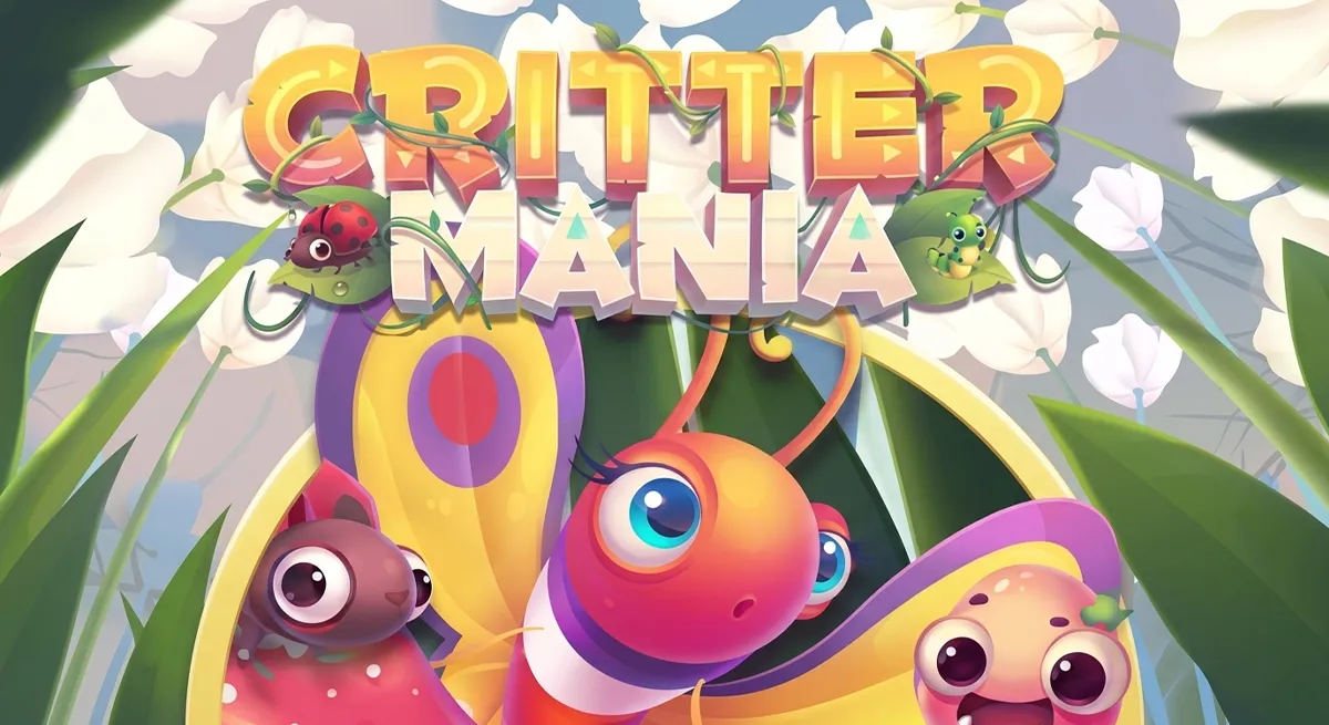 หน้ารีวิว Critter Mania Deluxe บรรยากาศสนุกและสีสันสดใส