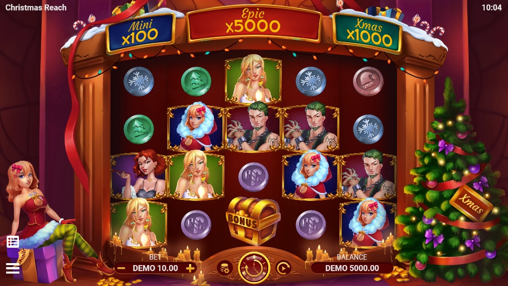CHRISTMAS REACH เกม EVOPLAY slotxo247 ฝาก ถอน