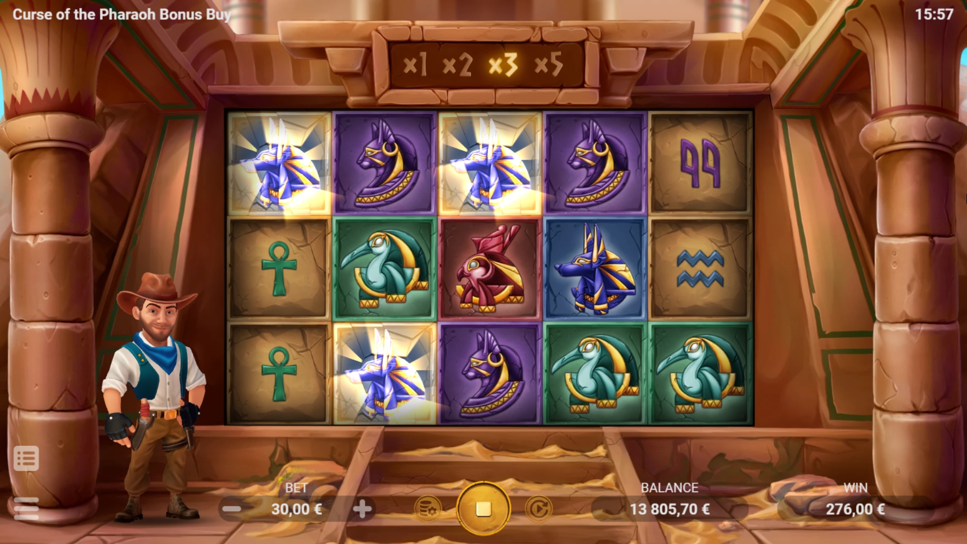 CURSE OF THE PHARAOH BONUS BUY Evoplay slotxo247 โปรโมชั่น