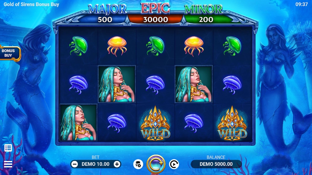 GOLD OF SIRENS BONUS BUY EVOPLAY slotxo247 ฟรีเครดิต