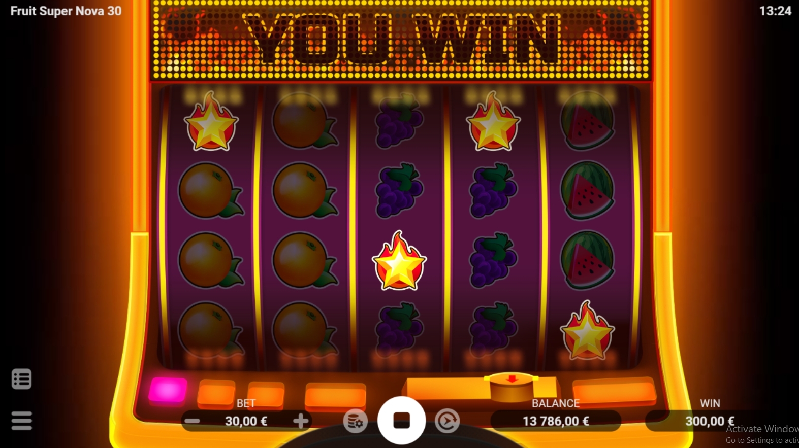 Fruit Super Nova 30 evoplay slotxo247 เว็บตรง