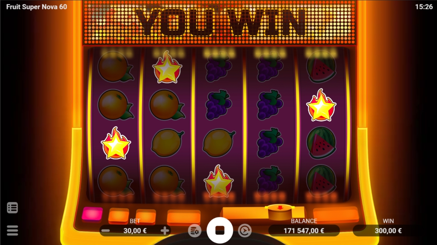 Fruit Super Nova 60 Evoplay slotxo247 ทางเข้า
