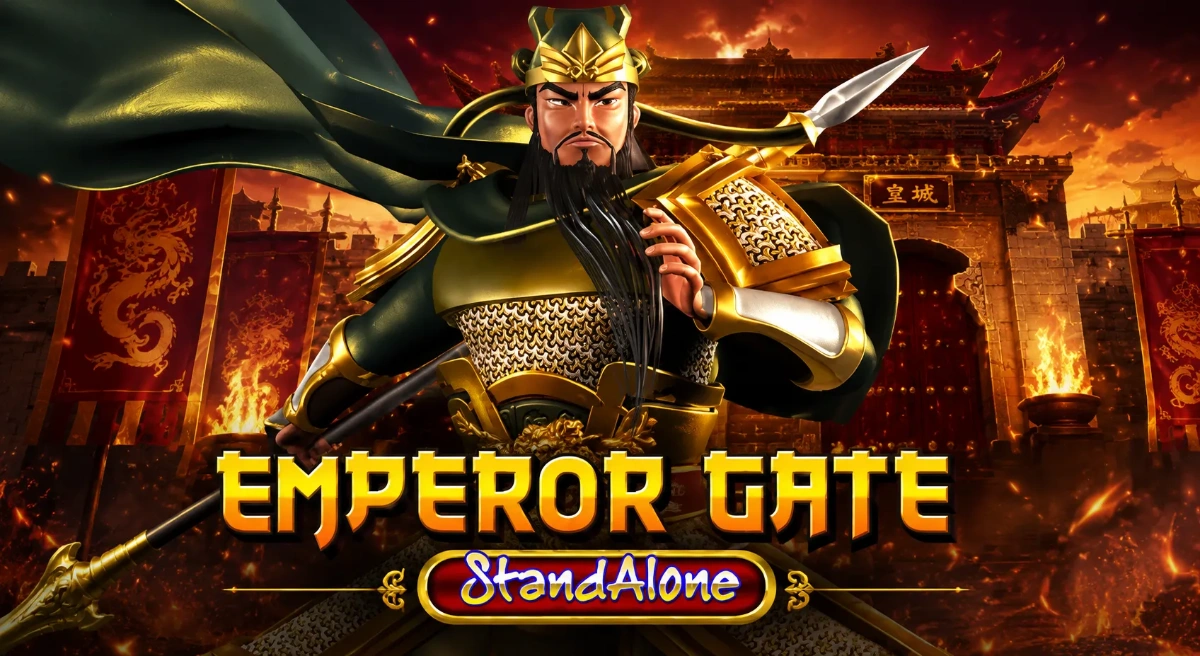 EMPEROR GATE สล็อตจักรพรรดิจีน 50 เพย์ไลน์และแจ็กพอตสามระดับ