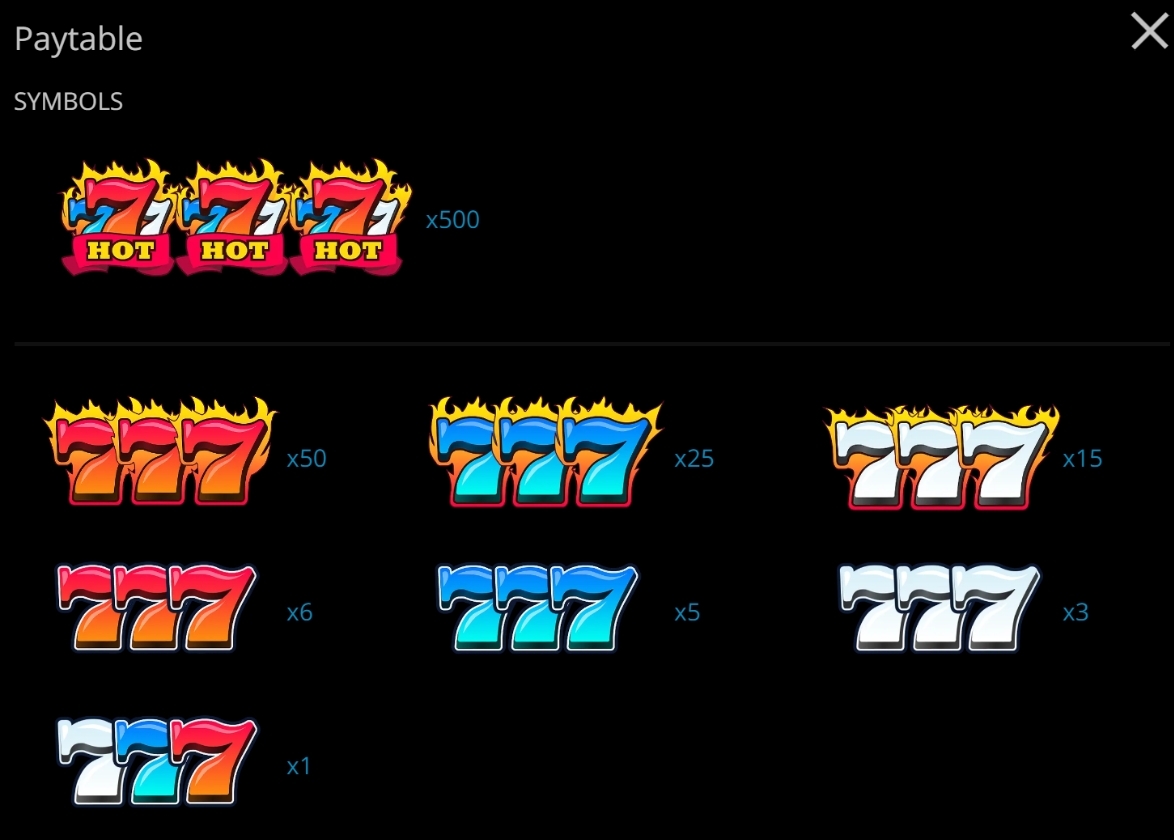 HOT TRIPLE SEVENS evoplay slotxo247 ฝาก ถอน