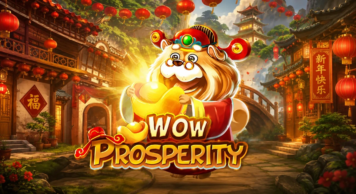 WOW PROSPERITY สล็อตจีน 1,024 Ways จาก SPADEGAMING พร้อมตัวเลือกฟรีสปิน