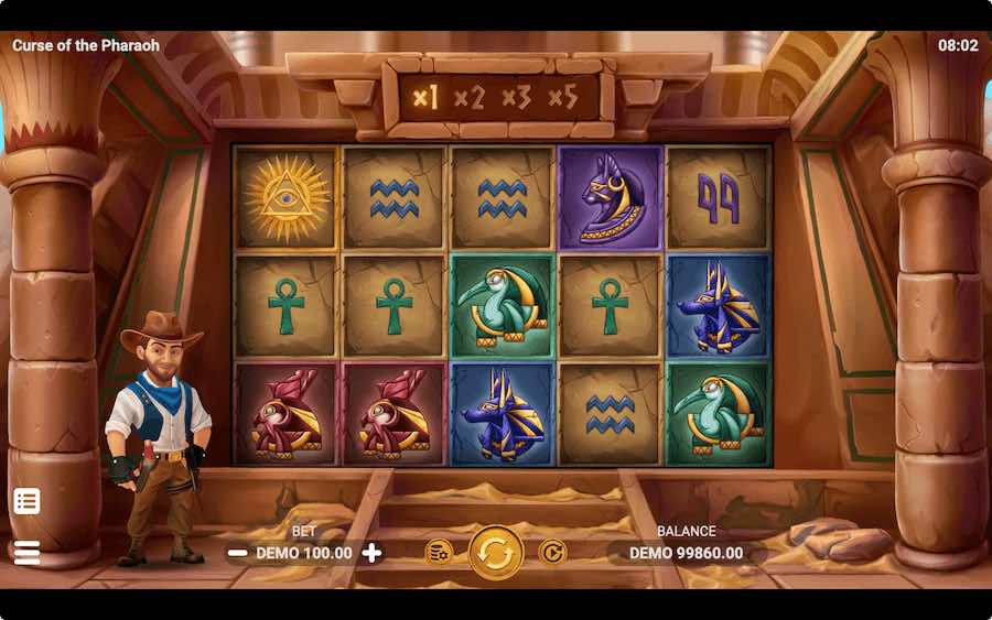 CURSE OF THE PHARAOH EVOPLAY slotxo247 ทางเข้า