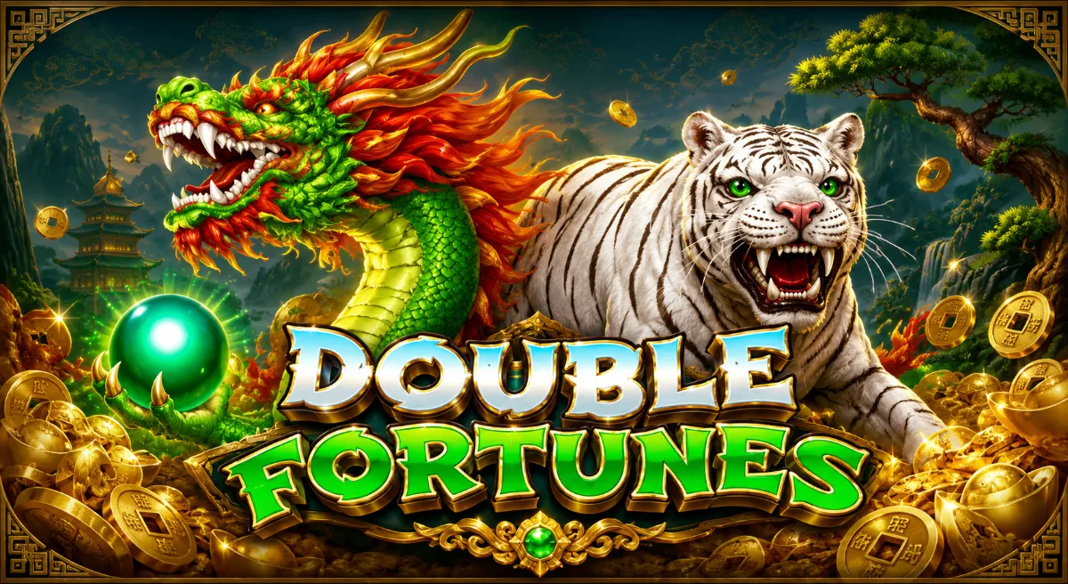 DOUBLE FORTUNE สล็อตวิดีโอ 5 วงล้อ พร้อมรางวัลสองชั้น