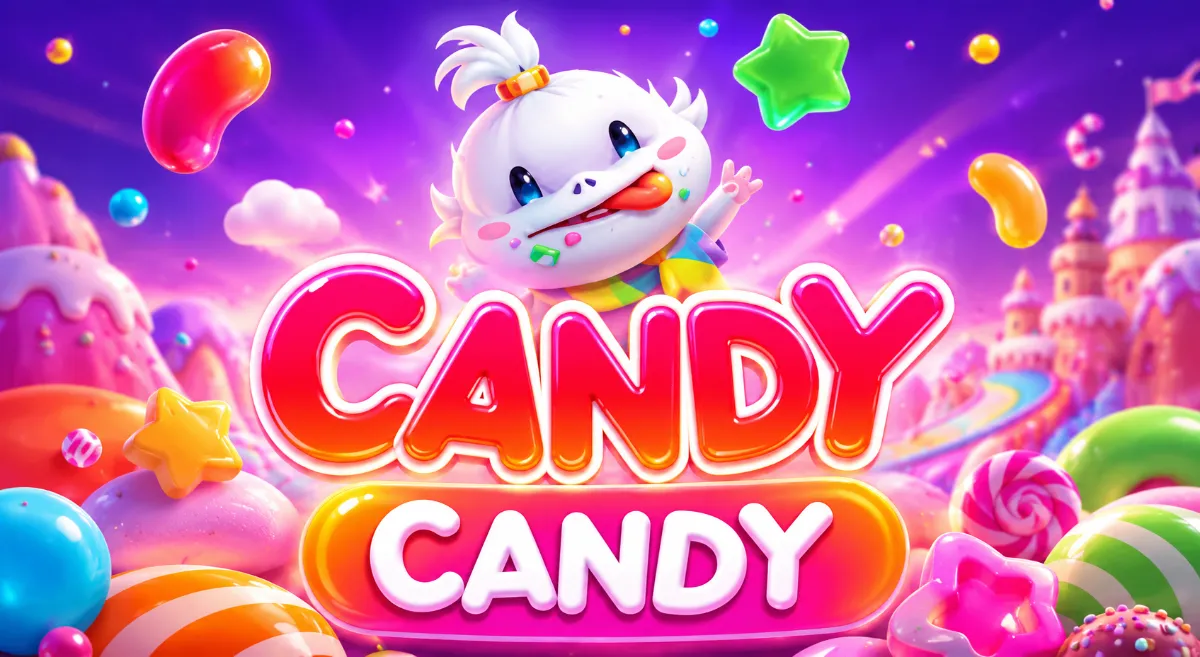 Candy Candy จาก สล็อตค่าย Spadegaming