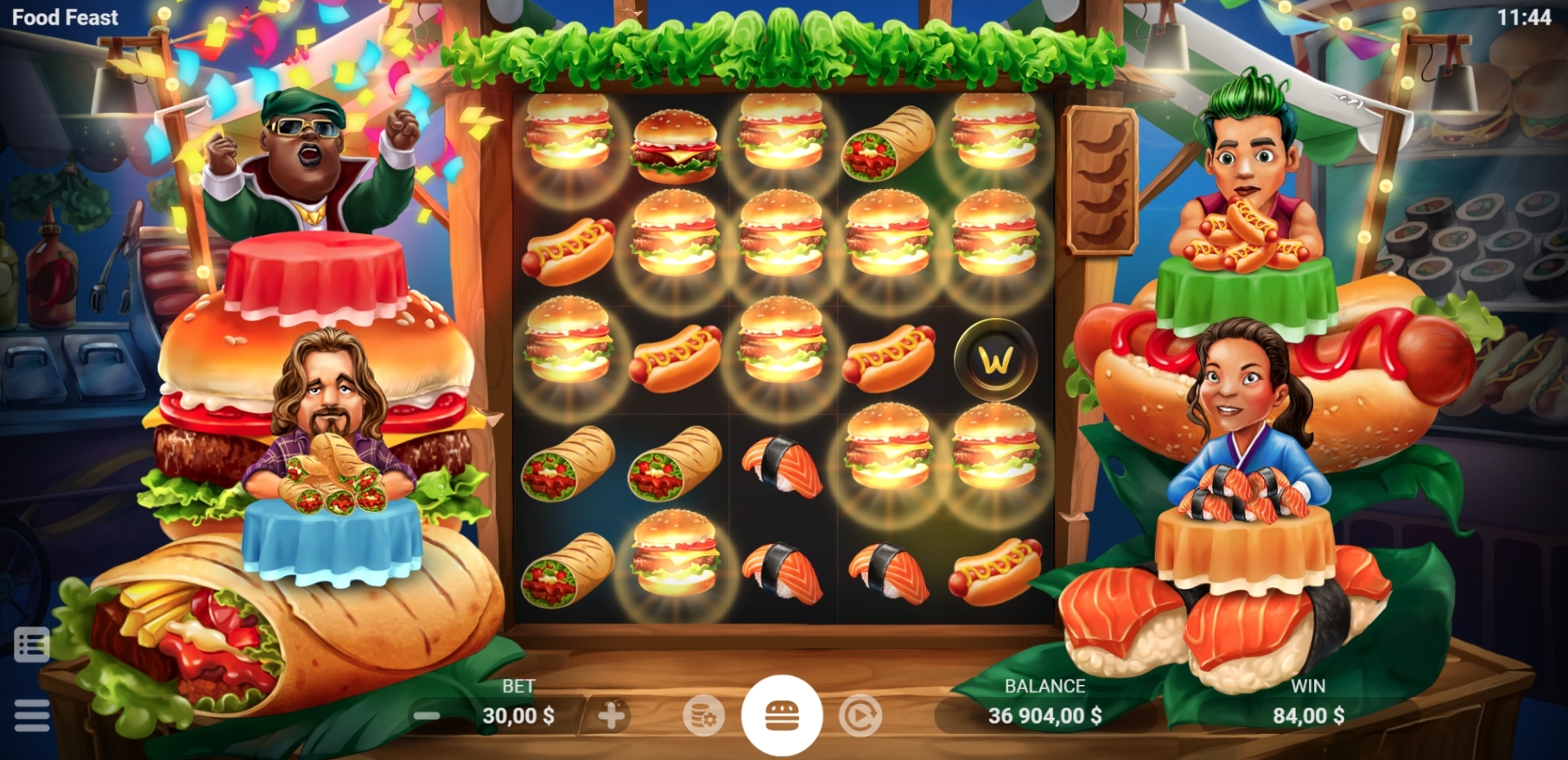 FOOD FEAST Evoplay slotxo247 เว็บตรง