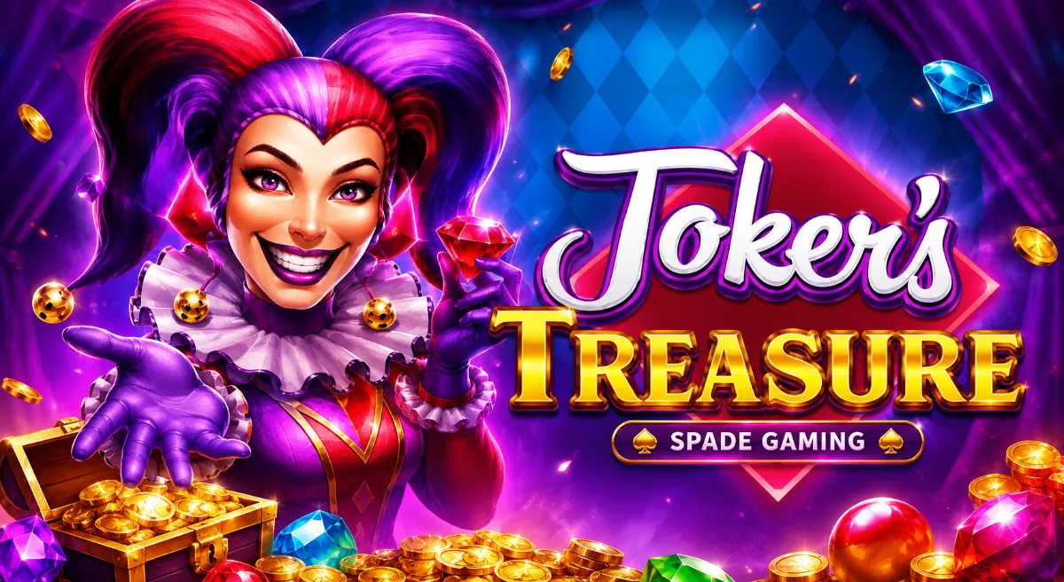 Joker’s Treasure จาก สล็อตค่าย Spadegaming