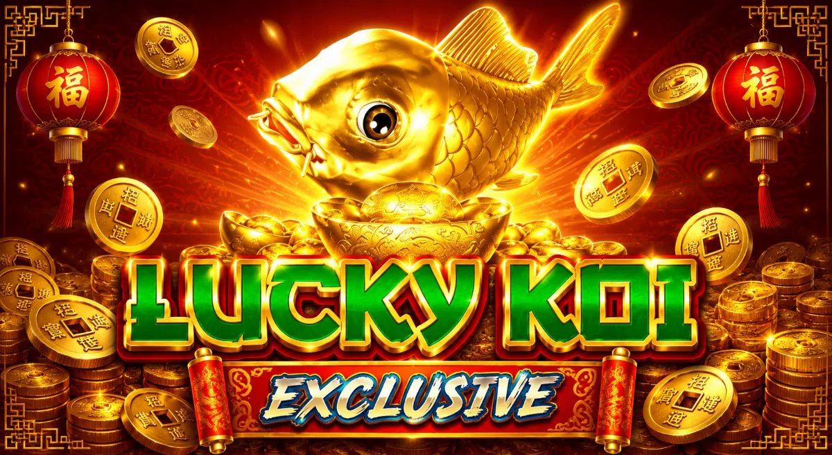 Lucky Koi Exclusive จาก สล็อตค่าย Spadegaming