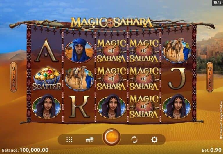 Magic of Sahara Microgaming slotxo247 ทดลองเล่นสล็อต