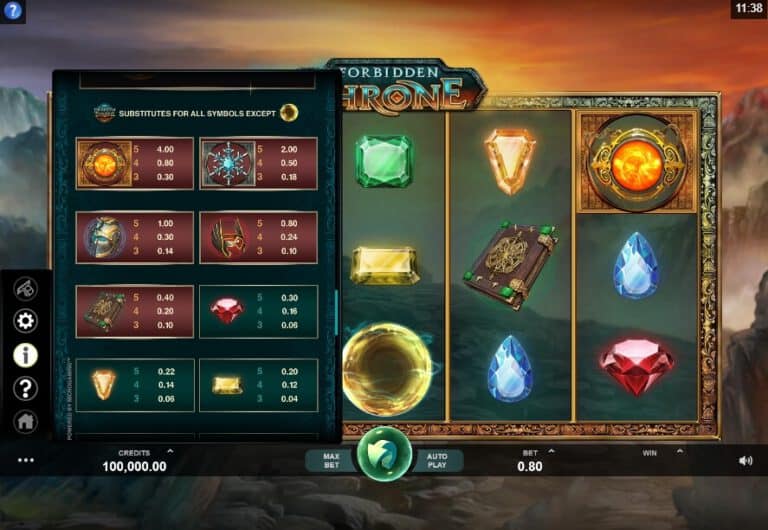Forbidden Throne Microgaming slotxo247 เว็บตรง