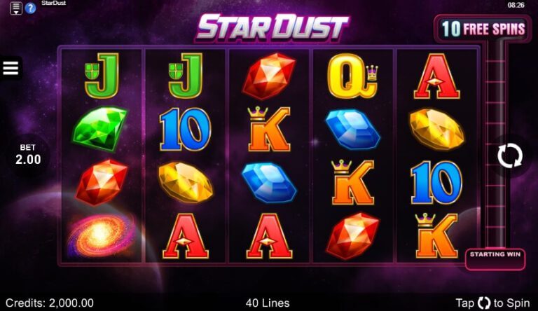 Star Dust Microgaming slotxo247 สมัคร สล็อต