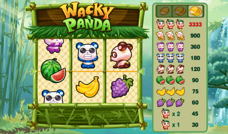Wacky Panda Microgaming slotxo247 ทดลองเล่นสล็อต