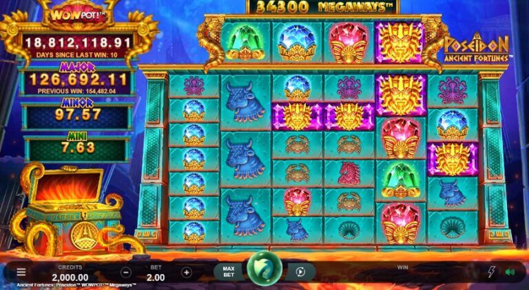 Ancient Fortunes Poseidon Microgaming slotxo247 สมัคร สล็อต