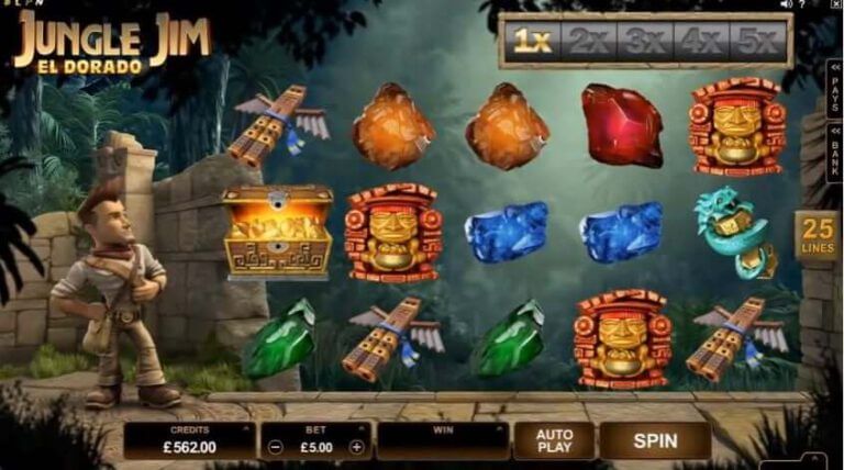 Jungle Jim El Dorado Microgaming slotxo247 ทดลองเล่นสล็อต