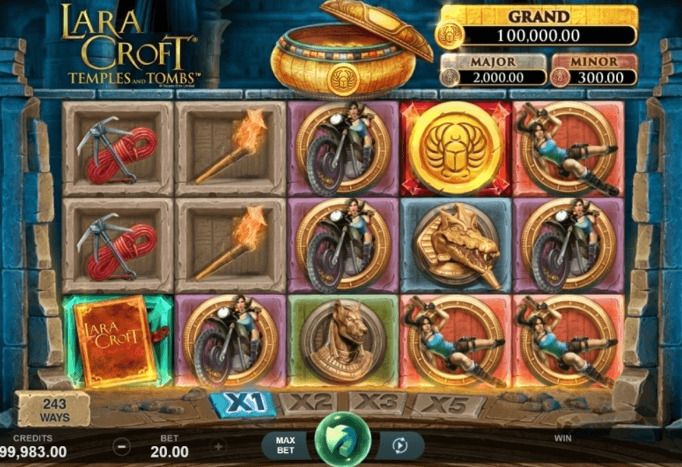 Lara Croft Temples And Tombs Microgaming slotxo247 ทดลองเล่นสล็อต