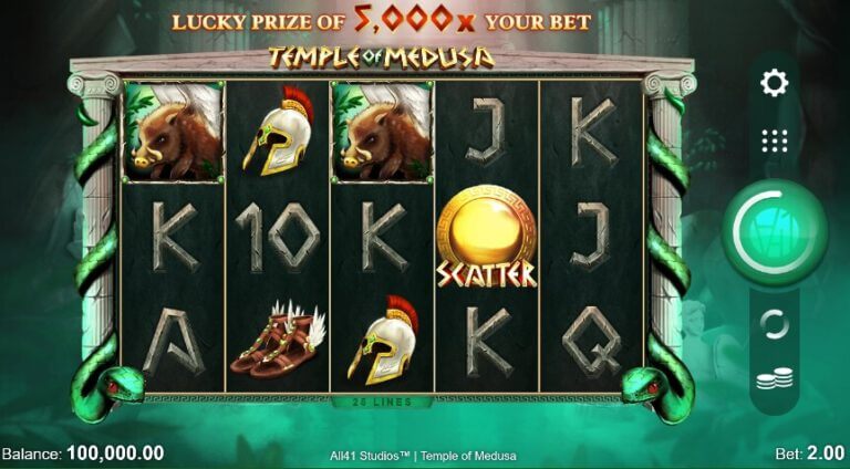 Temple of Medusa Microgaming slotxo247 สมัคร สล็อต