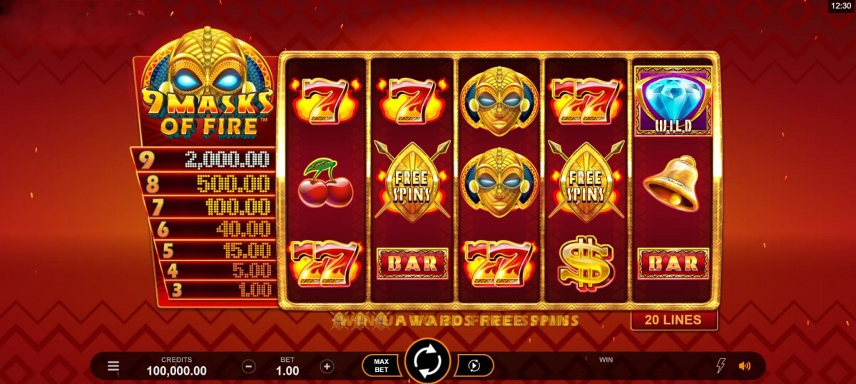 9 Masks Of Fire Microgaming slotxo247 ฝาก ถอน