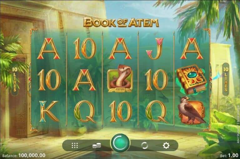 Book of Atem Microgaming slotxo247 ทดลองเล่นสล็อต