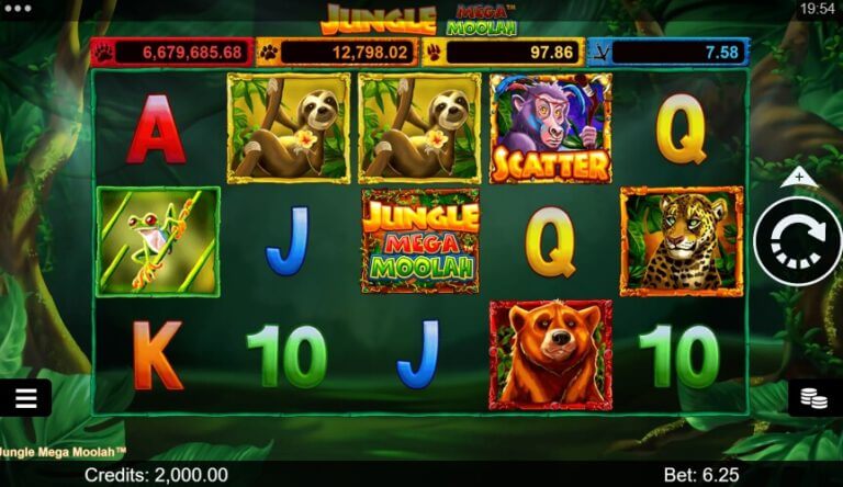 Jungle Mega Moolah Microgaming slotxo247 สมัคร สล็อต
