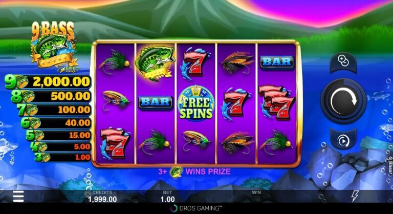 9 Bass Microgaming slotxo247 สมัคร สล็อต