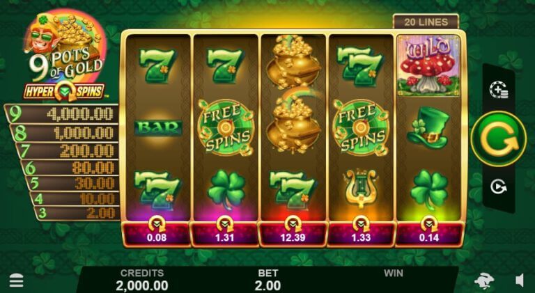 9 Pots of Gold HyperSpins Microgaming slotxo247 สมัคร สล็อต