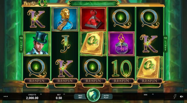 Book of Oz Microgaming slotxo247 สมัคร สล็อต