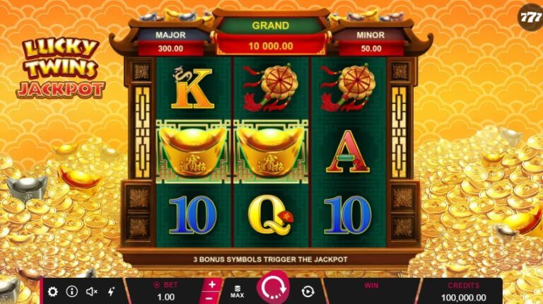 Lucky Twins Jackpot Microgaming slotxo247 สมัคร สล็อต