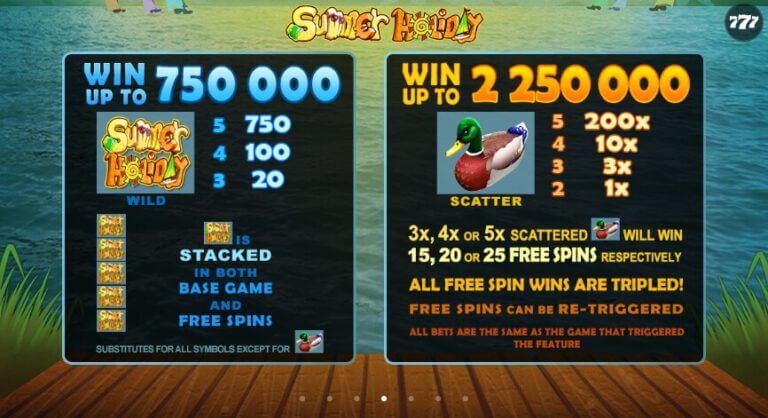 Summer Holiday Microgaming slotxo247 สมัครสมาชิก