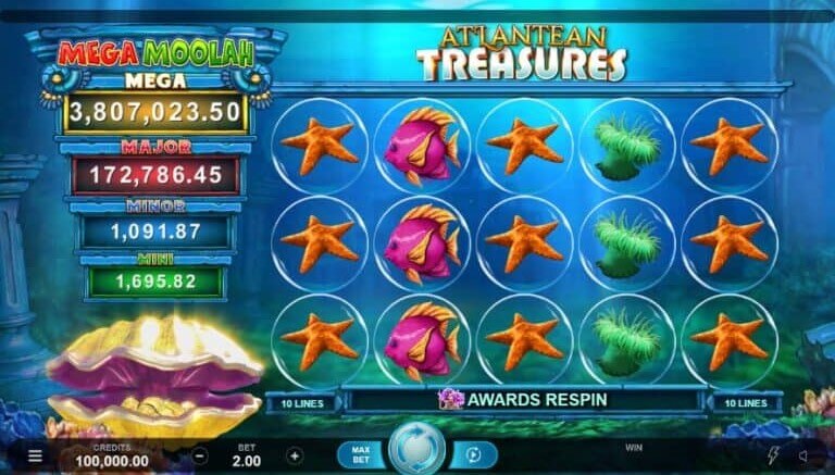 Atlantean Treasures Microgaming slotxo247 ทดลองเล่นสล็อต