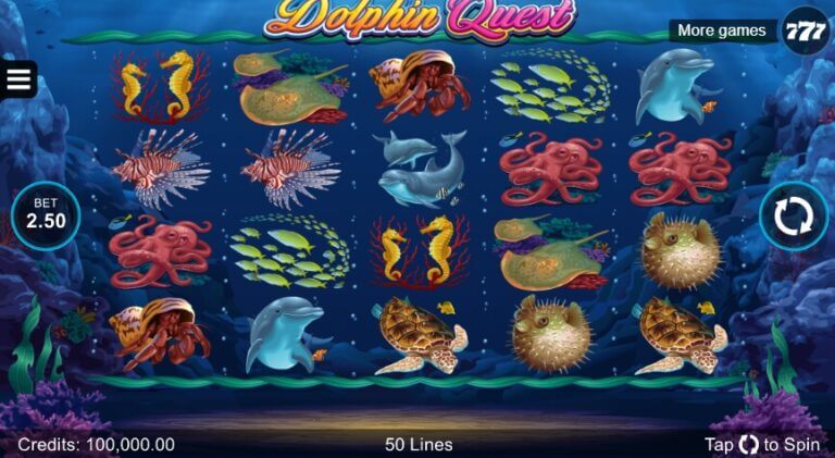 Dolphin Quest Microgaming slotxo247 ทดลองเล่นสล็อต