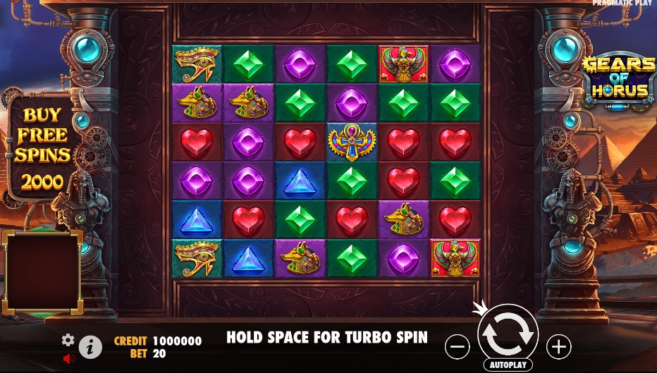 Gears of Horus pramaticplay pgslotspin ทดลองเล่น