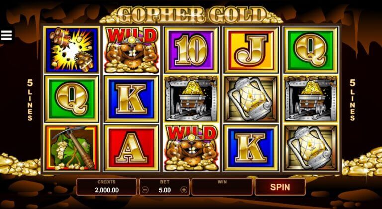 Gopher Gold Microgaming slotxo247 ฝาก ถอน