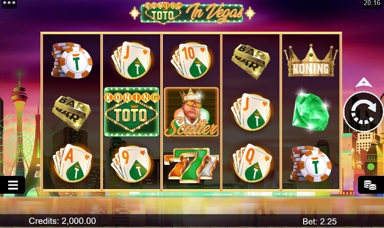 Koning Toto in Vegas Microgaming slotxo247 ทดลองเล่นสล็อต