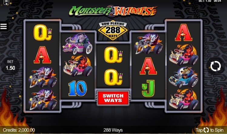 Monster Wheels Microgaming slotxo247 สมัคร สล็อต