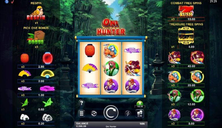 Oni Hunter Microgaming slotxo247 สมัคร สล็อต