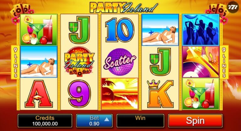 Party Island Microgaming slotxo247 ทดลองเล่นสล็อต