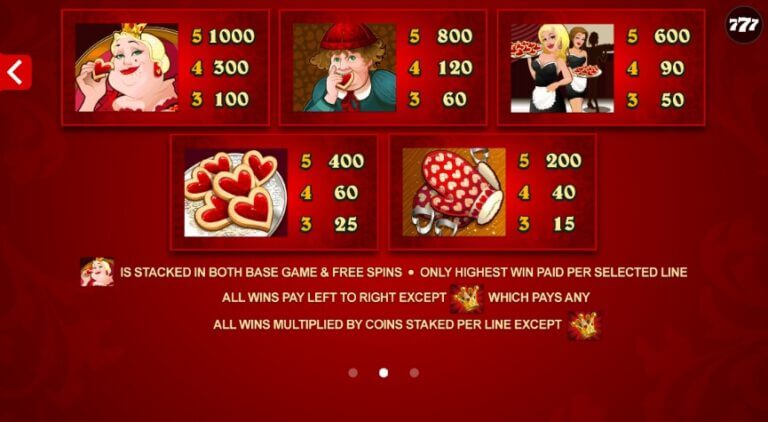 Rhyming Reels Hearts & Tarts Microgaming slotxo247 เว็บตรง