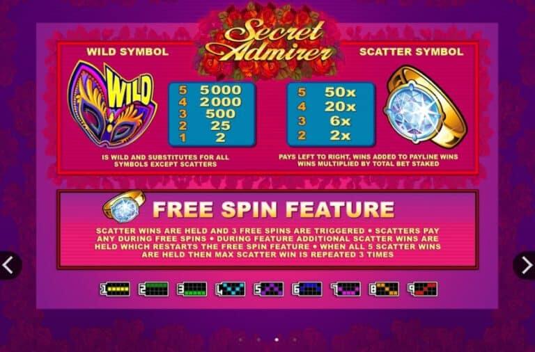 Secret Admirer Microgaming slotxo247 เว็บตรง