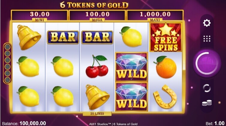 6 Tokens of Gold Microgaming slotxo247 ทดลองเล่นสล็อต
