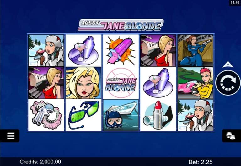 Agent Jane Blonde Microgaming slotxo247 ทดลองเล่นสล็อต