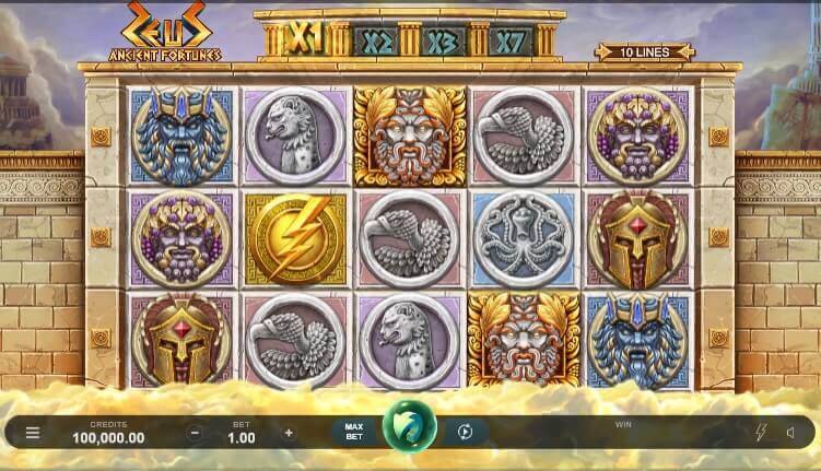 Ancient Fortunes Zeus Microgaming slotxo247 ทดลองเล่นสล็อต