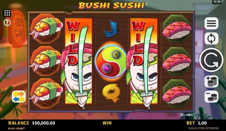 Bushi Sushi Microgaming slotxo247 ทดลองเล่นสล็อต